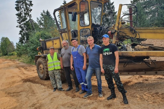 Подъезд к деревни Барагино